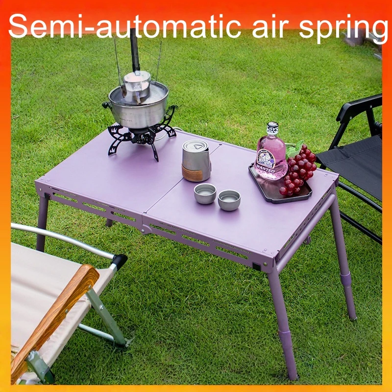 

Outdoor tactical table expansion multi play hydraulic folding adjustable lightweight air spring table