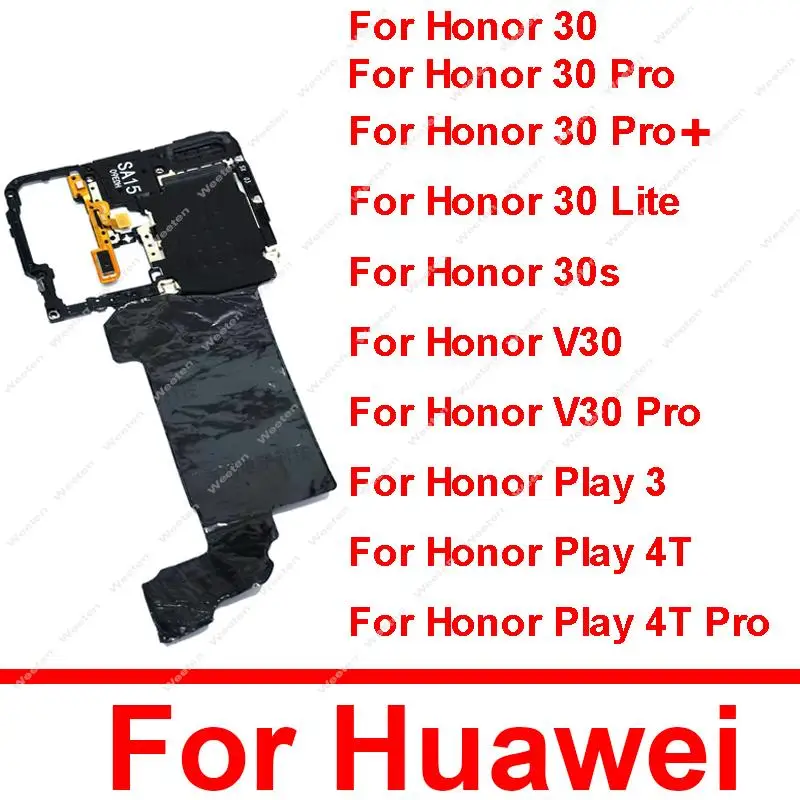 

Чехол для материнской платы для Huawei Honor Play 3 4T Pro V30 Pro 30 30Pro Plus 30Lite 30S, маленький чехол с задней рамкой на деталях материнской платы