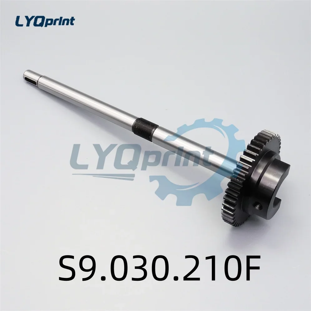 Exquisite Heidelberg Water Roller Gear Shaft 44 Teeth Thread  S9.030.210F Printing Machine Parts