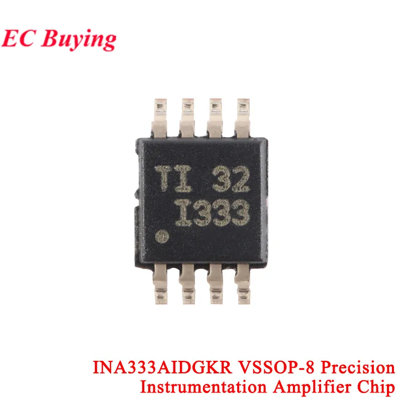 10Pcs/1pc INA333 Human Micro Signal Multifunctional Three Op Amp Precision Instrumentation Amplifier Board Module INA199A2DCKR