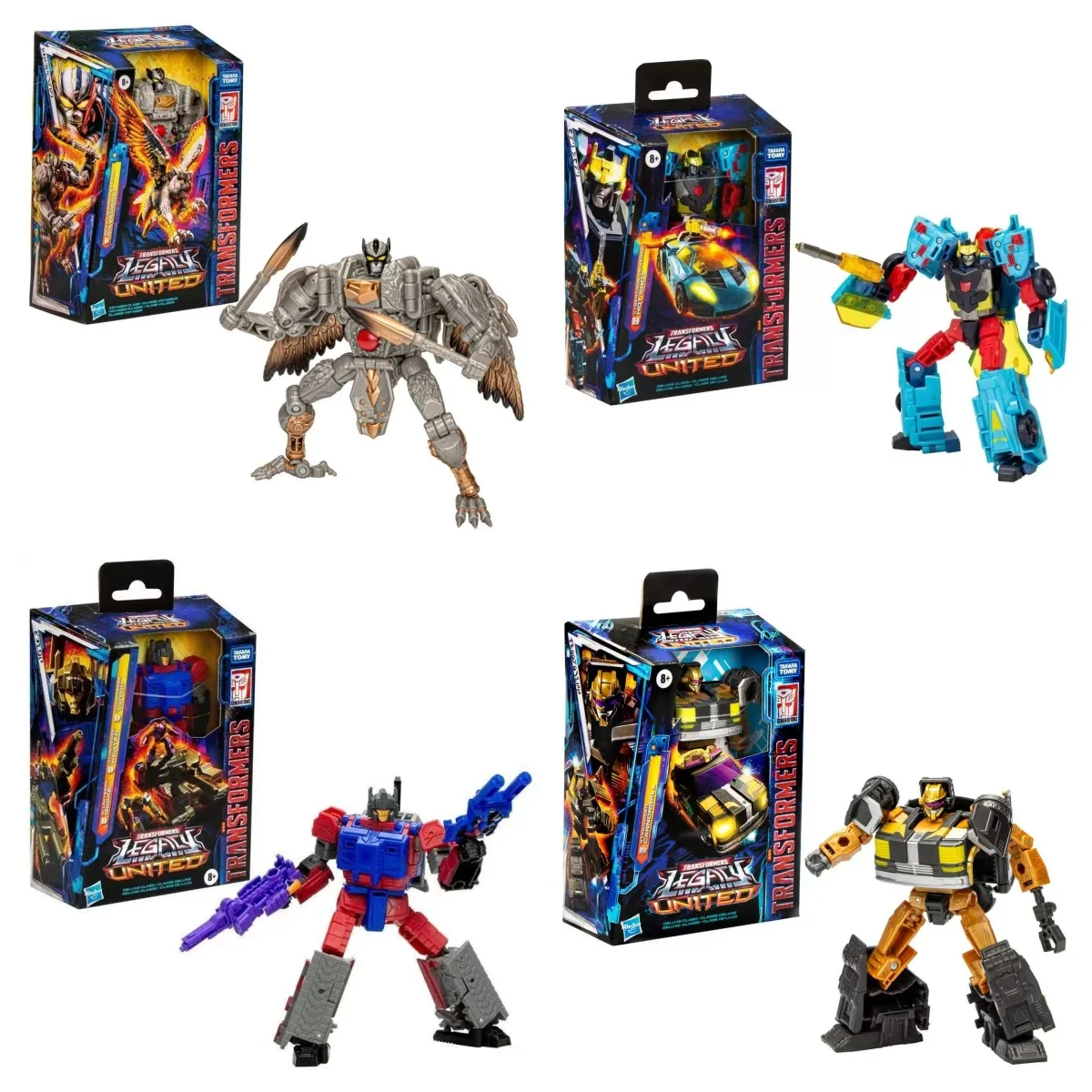 

Takara Tomy Hasbro Deluxe Class Wheeljack Hot Shot Tiptop Silver Bolt Cosmos Cannonball Anime Action Figure Robot Toys gifts