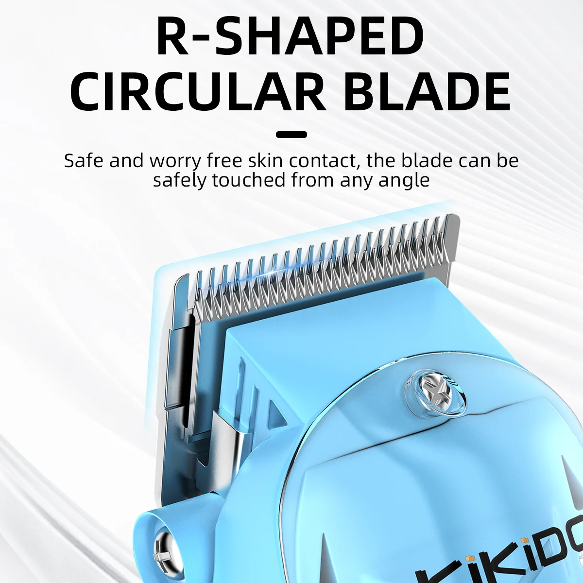 KIKIDO Professional Barber Hair Clippers Rechargeable Cordless Electric Hair Trimmer Hair Cutting Machine Men Hair Cutter Color