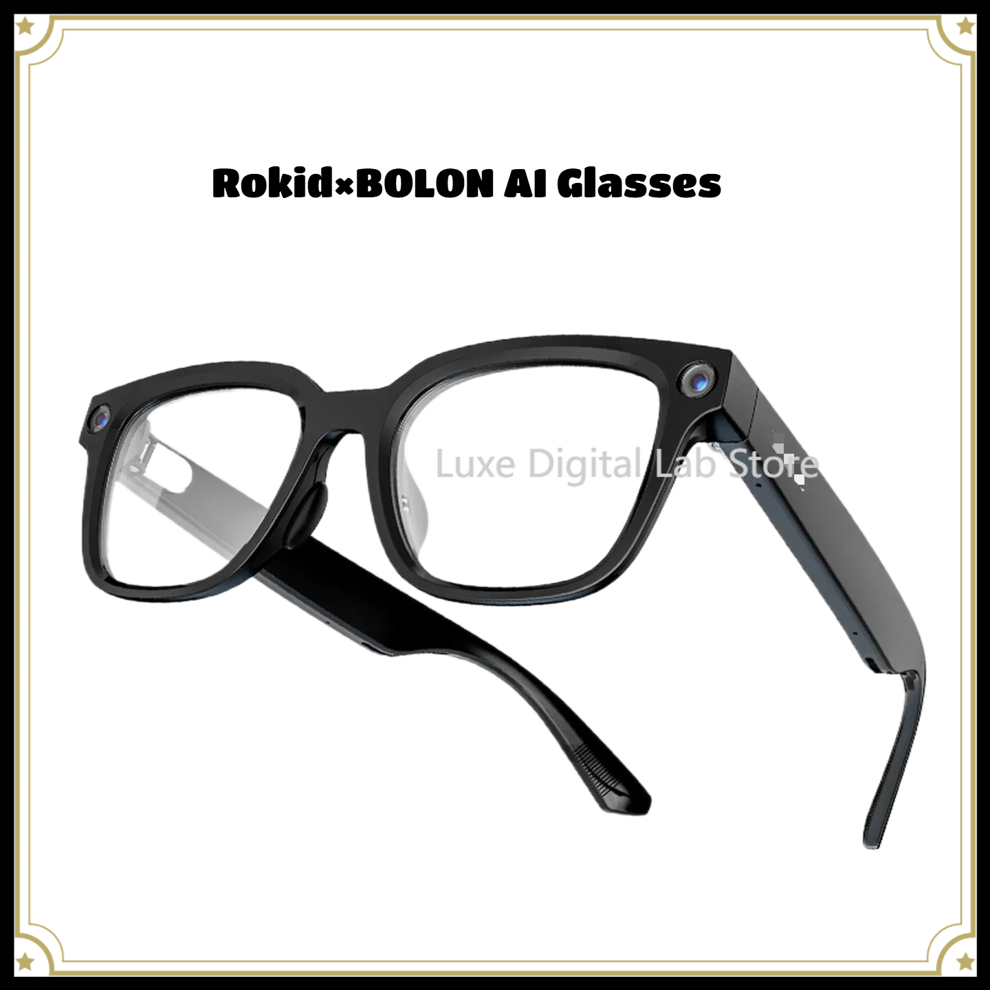 ROKID BOLON AI glasses, BOLON  AI glasses, smart glasses, non-display version translation and shooting bluetooth