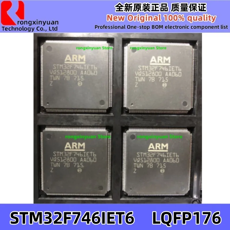 

1-5 pcs/lot STM32F746IET6 LQFP176 STM32F746 IC MCU 32BIT 512KB FLASH Original New 100% quality