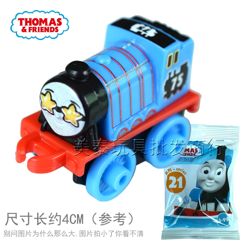 Original Thomas and Friends Minis Train Engines Plush Along Railway Train Dissel Rebecca James Kids Boys Toys for Children Gift