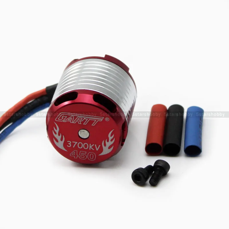 GARTT 3600KV 3700KV 330W Brushless Motor For 450 Align Trex RC Helicopter