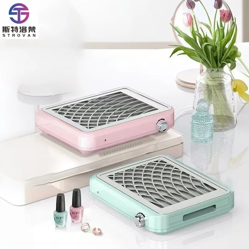 

STLF LZS Professional Manufacturer's Wholesale Nail Dust Collector Machine 4100RPM Table Recargable for Nail Salon Nail Supplies