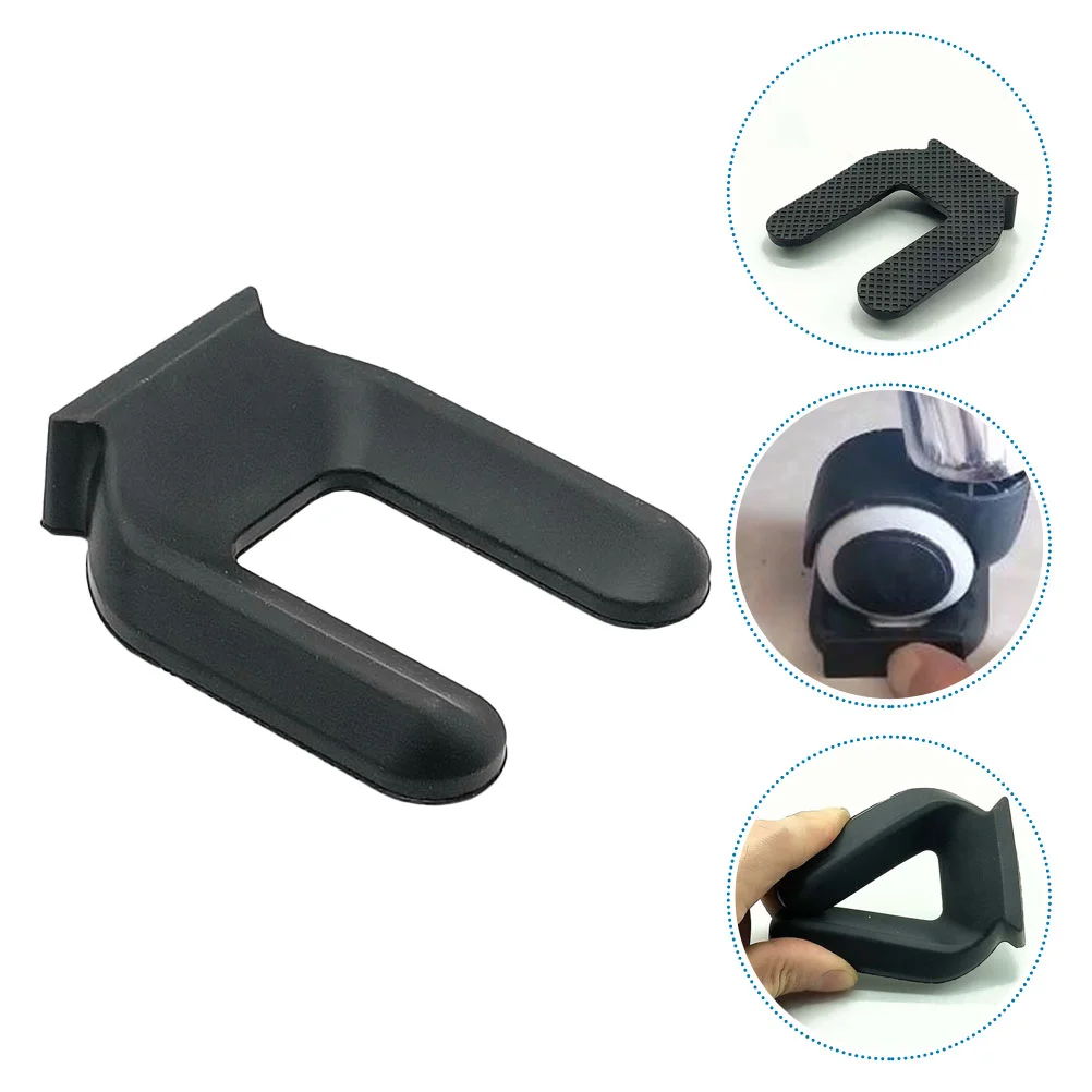 

4 Pcs Wheel Retainer Slot Stopper Pad Roller Wheels Rubber Nonslip Freezer for Stopping Sliding