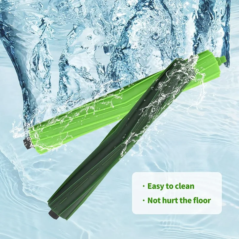 Для Irobot Roomba S9 (9150) S9 + S9 Plus (9550) S Series искусственные аксессуары для робота 3 комплекта резиновых щеток, 8 боковых щеток