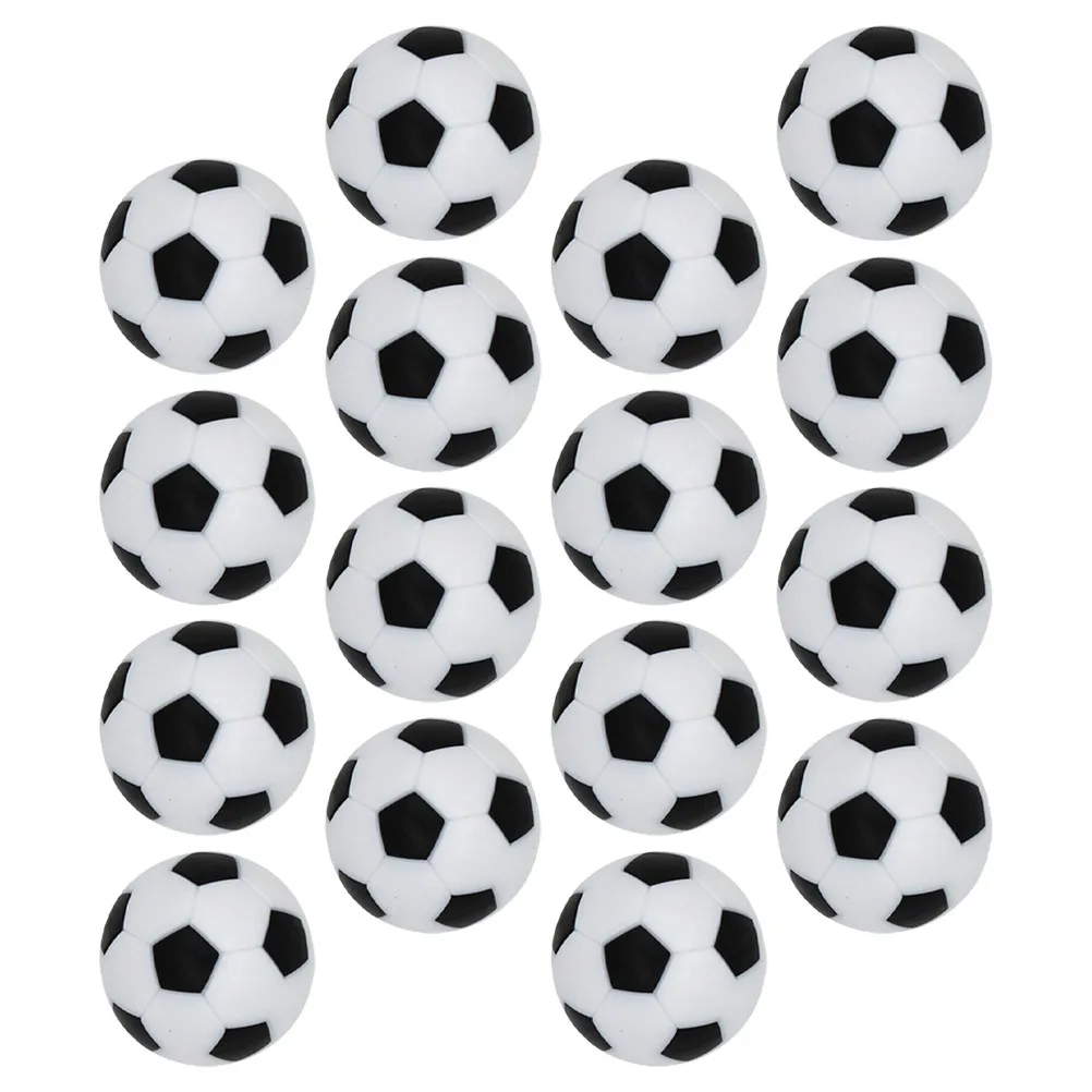 

16Pcs Table Soccer Balls Mini Foosball Balls Replacement Hips Material for Foosball Table Game Accessories 23Mm