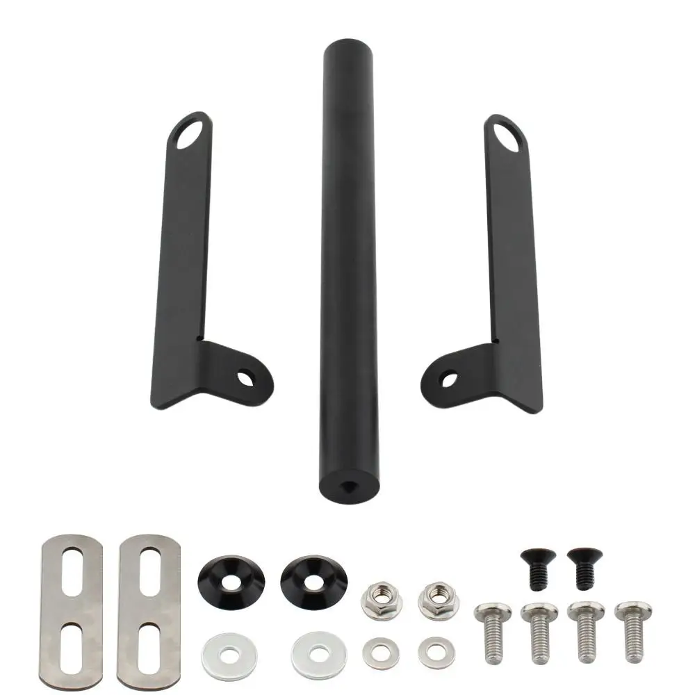 

Iron Alloy Navigation Bracket Bar Replacement Durable Mobile Phone Holder Windshield Mount Rod for HUSKY ADV 150 2022-2024