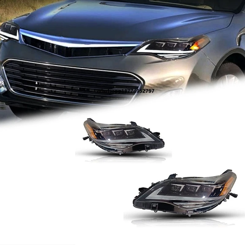 FT Car Light for  Avalon US Version Headlight 2013-2018 LED Projetor Headlamp Daytime Running Light Automotive Accessories