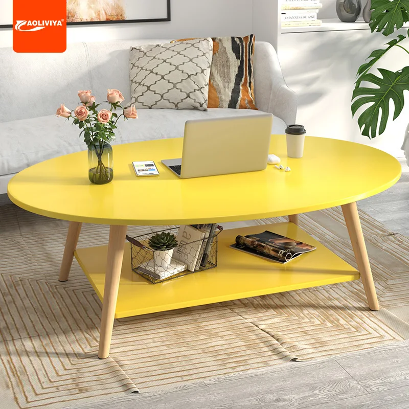 

Aoliviya Coffee Table Small Apartment Living Room Home Sofa Tea Table Simple Modern Rental House New Simple Bedroom Small Table