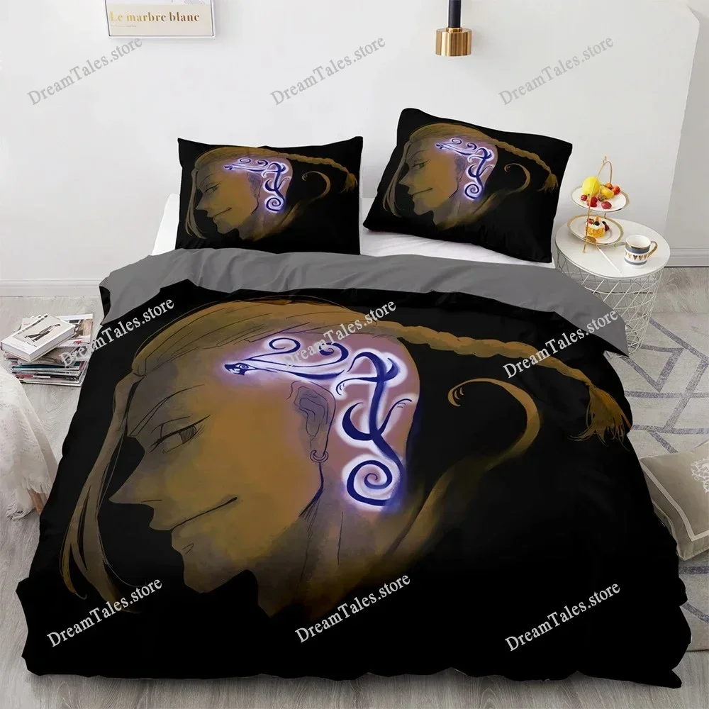 3D Printed Tokyo Avengers Bedding Set Anime Manjiro Sano Duvet Cover Double Twin Full Queen King Adult Kids Bedclothes Quilt