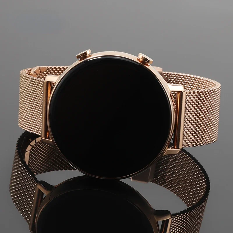 Milanis ตาข่ายสําหรับผู้หญิงสําหรับ Huawei GT2 ผู้หญิงสาย Gt2pro GT3 สายสแตนเลส Porsche Watch3 Glory Magic2 2e Xiaomi