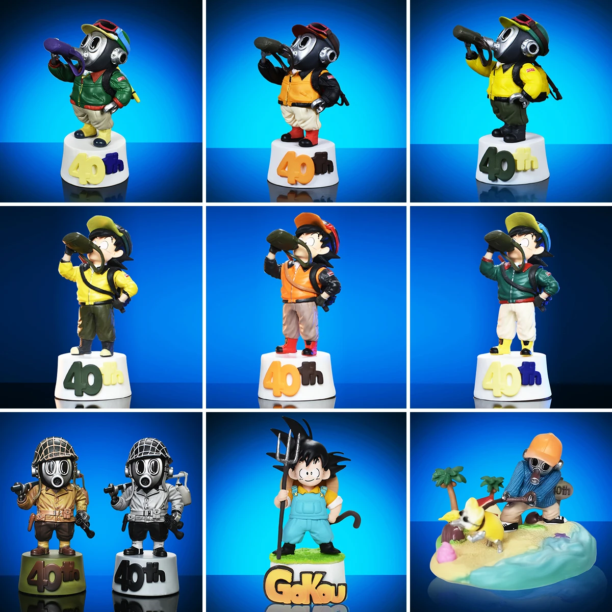 Figura de Anime Dragon Ball Z Goku DBZ Toriyama Akira figura de acción colección de estatuas modelo juguete para regalo