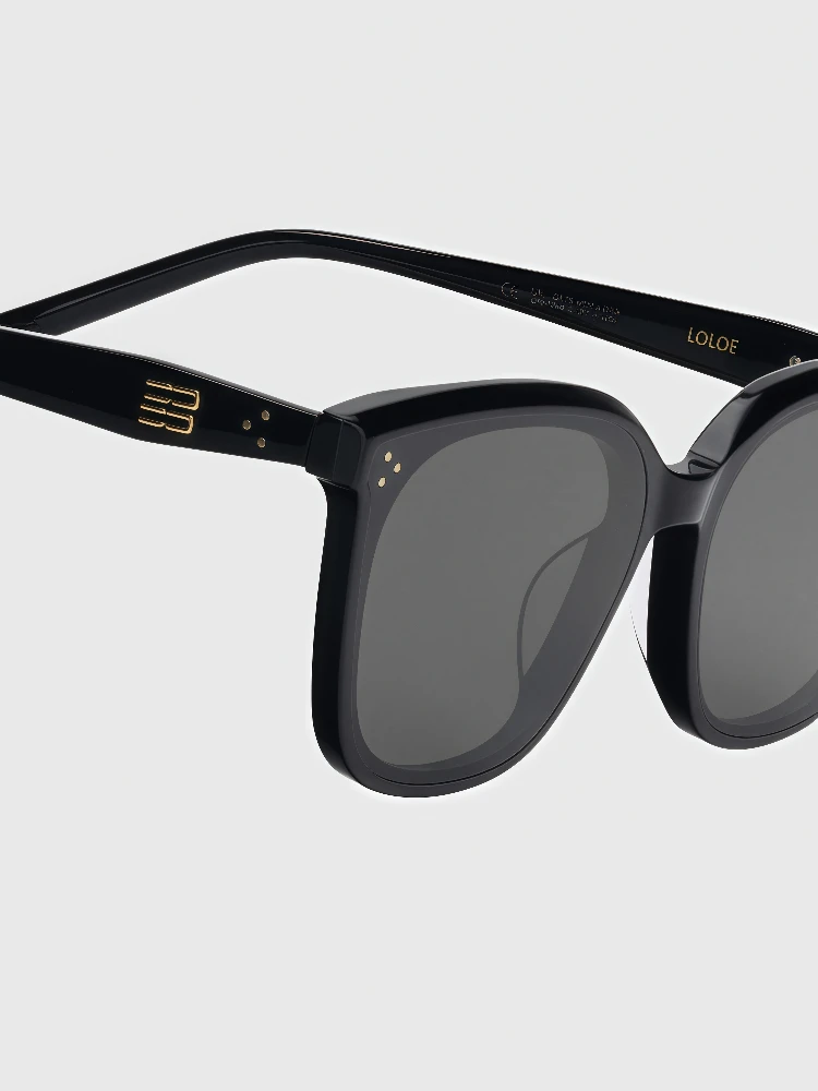 

Новинка 2023 года, GM UV400, анти-УФ-защитные солнцезащитные очки для похудения с большим лицом, мужские и женские модные сенсорные очки LOLOE, подходят для круглого лица