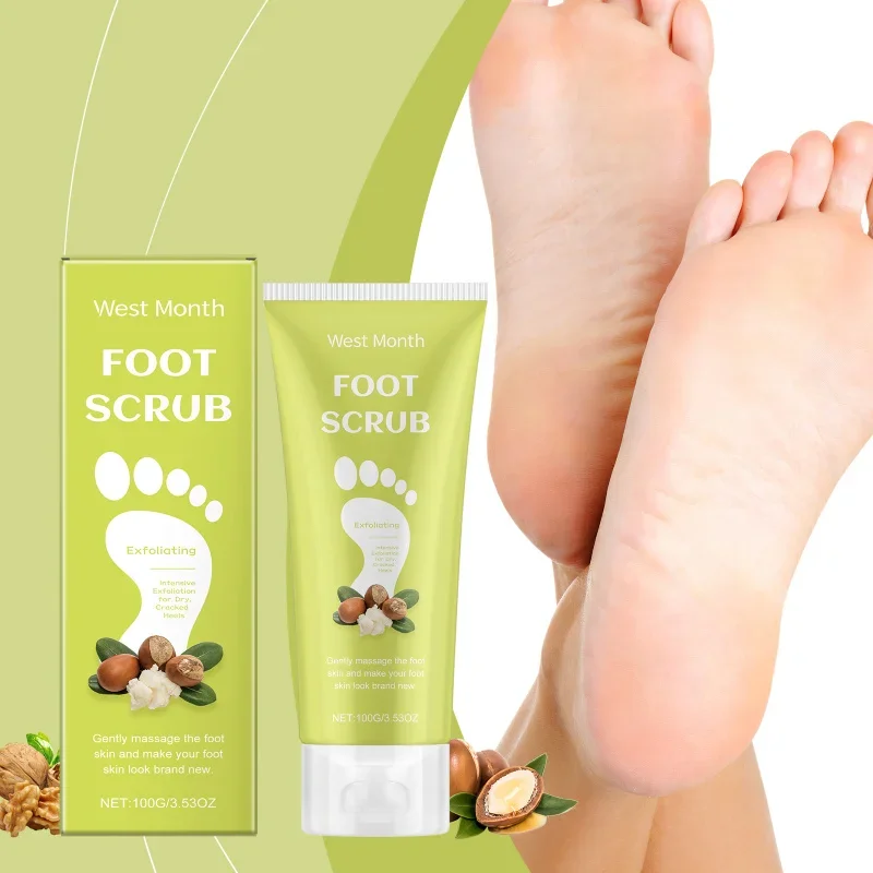 

Foot Scrub Gentle Exfoliation for Dry Skin Reduces Dead Skin Cells Nourishes Moisturizes Leaves Feet Soft Smooth