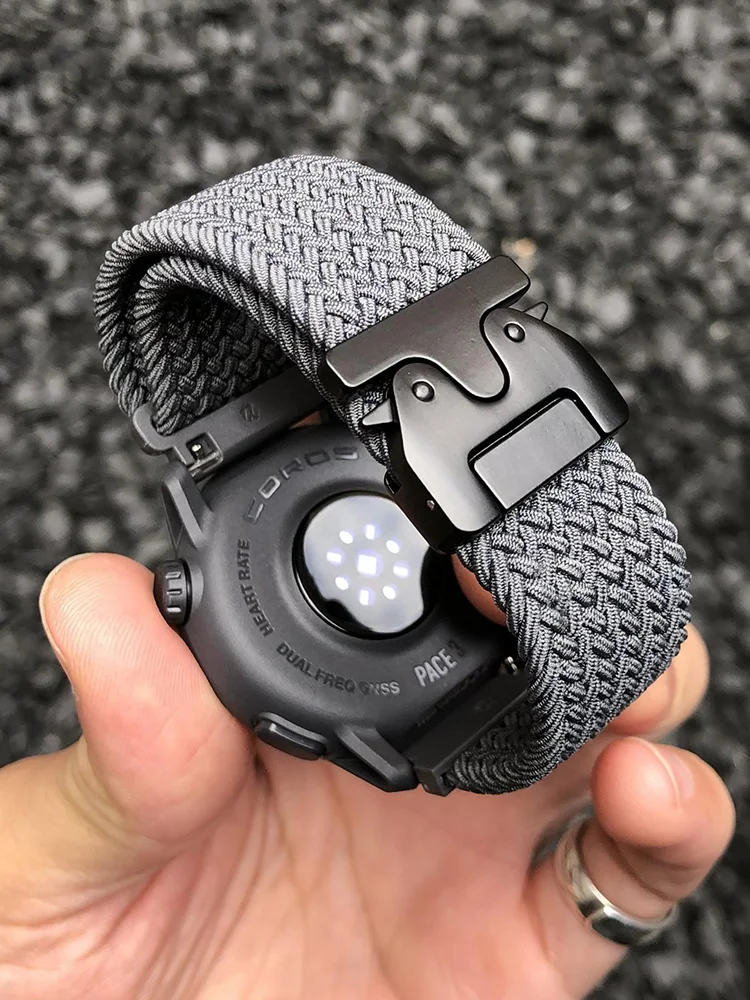 Men Accessories Website - 22 mm geflochtenes Fallschirm-Nylon für Amazfit