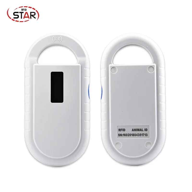Mini USB ISO11784/85 Protocollo FDX-B 134,2 khz Frequenza di lavoro scanner per microchip per cani lettore di microchip per animali domestici Microchip per animali domestici