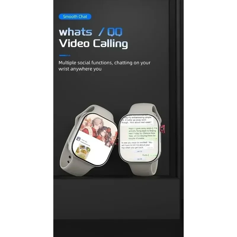 VP99 Smartwatch 4G LTE Android 2.29 بوصة شاشة Amoled ساعة ذكية مع 180 °   كاميرا دوارة Global Talk GPS WIFI فتحة بطاقة Sim