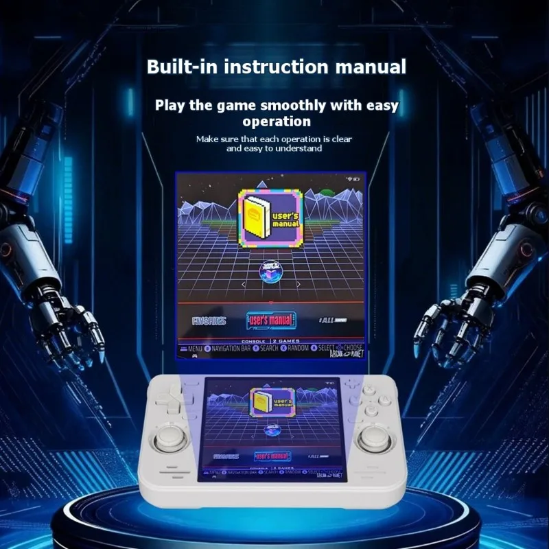 console-de-jeu-video-portable-phile-rf40h-128-go-avec-ecran-ips-de-40-pouces-console-de-jeu-retro-open-source-wifi-prend-en-charge-plus-de-30-emulateurs