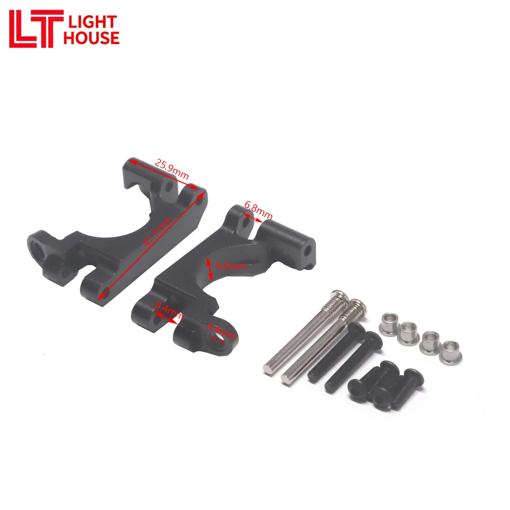 ضوء البيت الألومنيوم الجبهة C محور/ذراع المفصل ل TRAXXAS Jato 1/8 4x4 فرش BL-2S RC قطع غيار السيارات #1