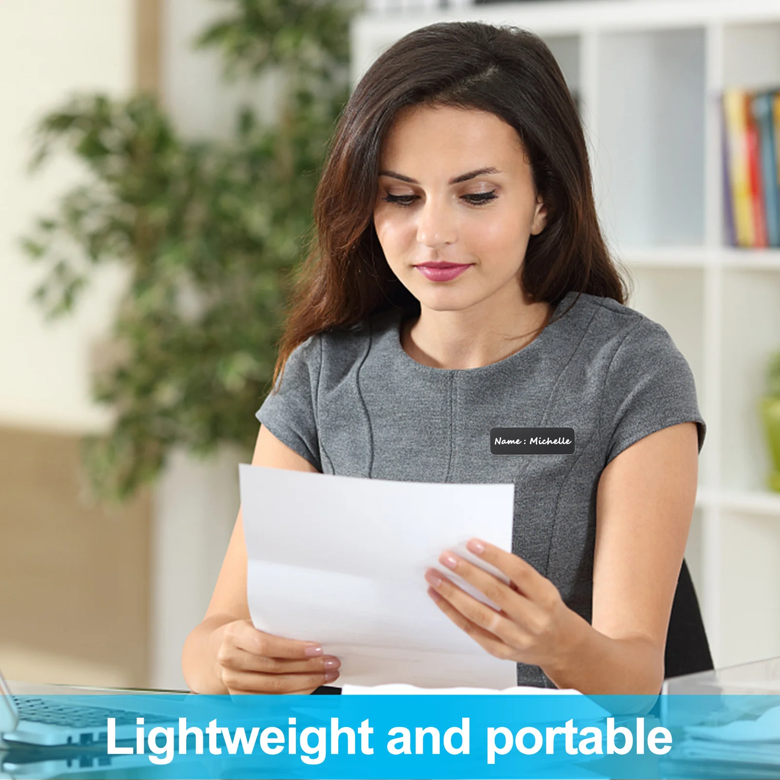 

3 шт., именные бирки «сделай сам», пустые пластиковые водонепроницаемые значки для школы, офиса, сотрудников, студентов, идентификационные значки, именные таблички для офиса