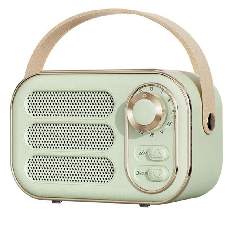 Retro Speaker 360 Stereo Effect Bluetooth Mini Speaker Vintage Radio Home Decor Sound Box For Outdoor