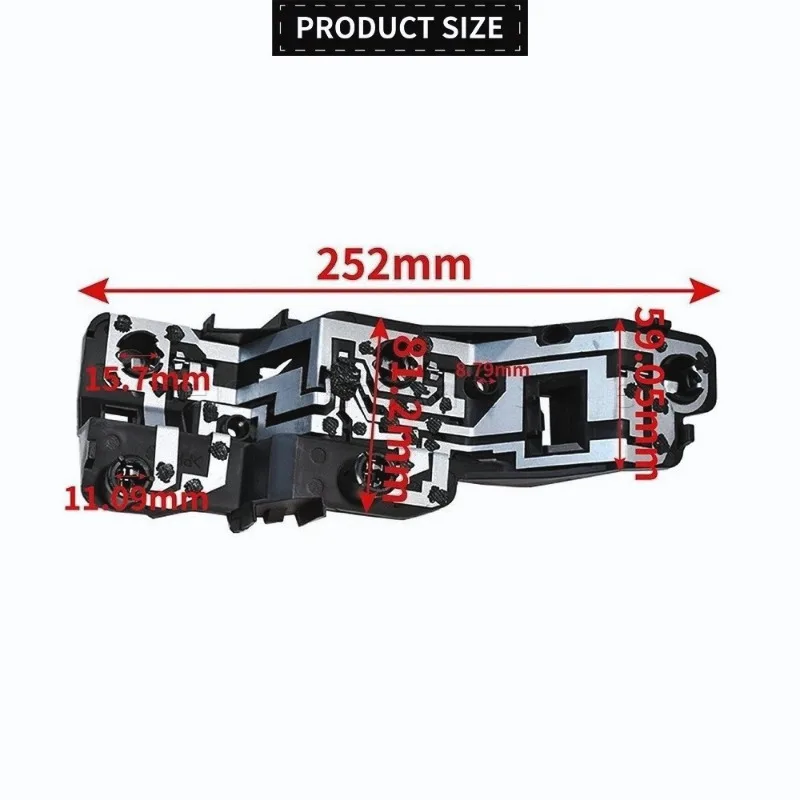 ZF-T Soporte  bombilla  panel  luz trasera  coche 8X0945257A 8X0945258A para Audi A1 2011-2018