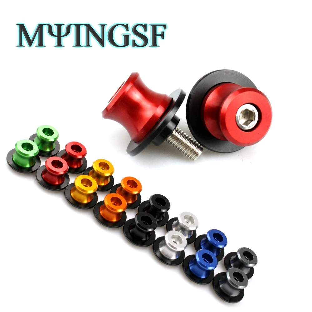 Swingarm Spools Slider For DUCATI MONSTER 821 14-18/ Panigale 899 959 1199 1299/S/R Motorcycle Accessories CNC Stand Screw M6