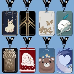 Honkai:Star Rail Exclusive Phone Case Pattern Student Card Cover Set Bus Card Access Card Holder Retractable Protective Sleeve