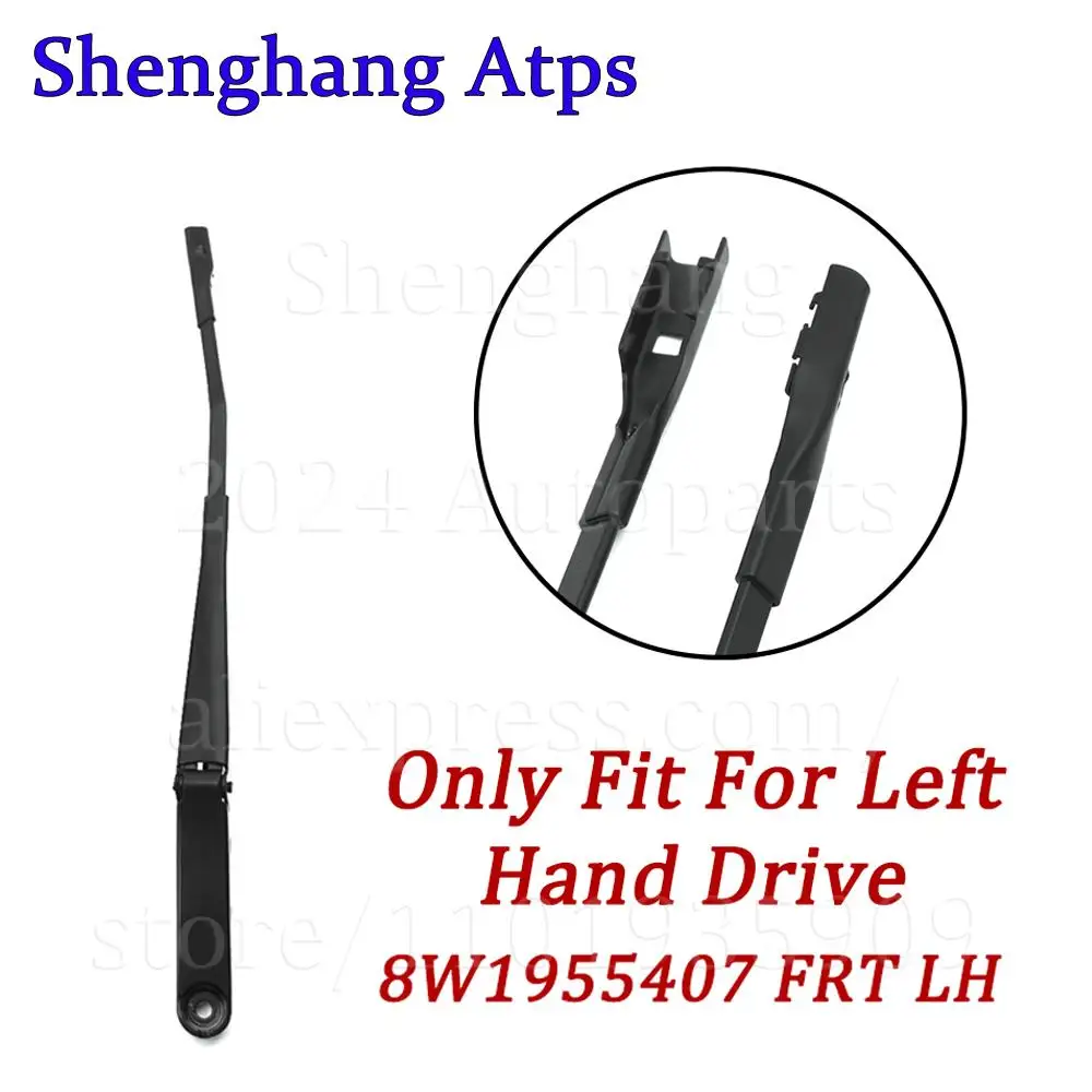 

Front Left Windshield Wiper Arm 8W1955407 8W1 955 407 For Audi A4 S4 A5 RS5 S5 2018 2019 2020 2021 2022 2023 2024