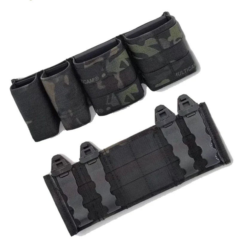 Tactical Magazine Pouch Panel Airsoft 500D Molle Plate Carrier Mag Pouch Holder Hunting 5 56 9MM Expansion Insert Pouch Gear