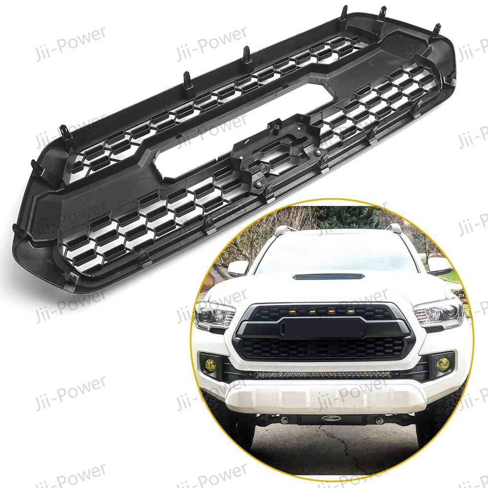 

JP16 Custom 2016-2021 4x4 Pickup Truck Auto Accessories Parts Front Car Grille for Tacoma