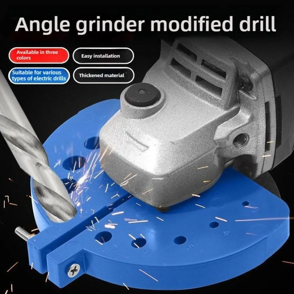 Plastic Angle Grinder Drill Bit Sharpener Multi-specification Easy to Use Grinding Attachment Fan Shaped Drill Sharpener