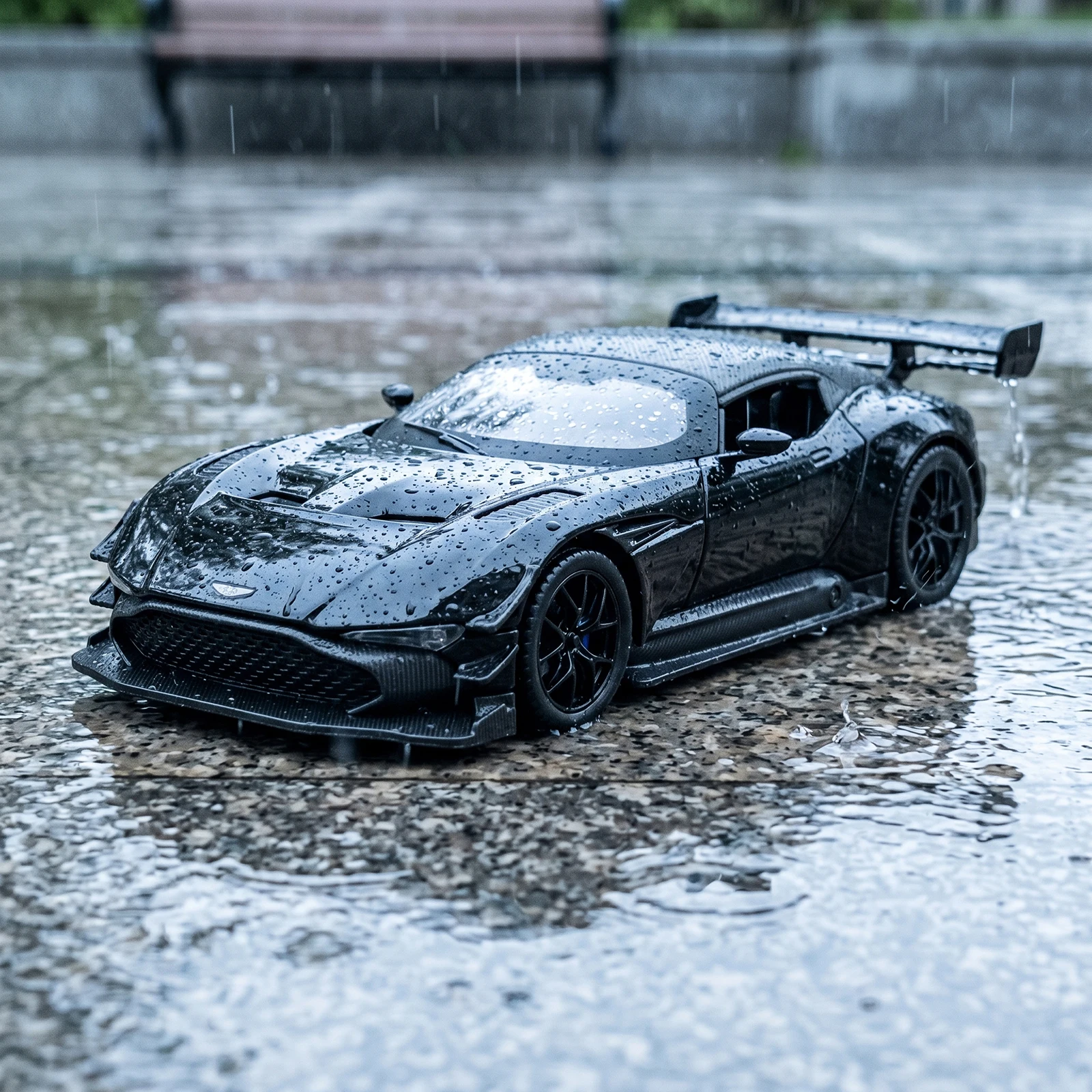 1:32 Vulcan Full Carbon Fiber Track Supercar Alloy Diecast Model Car Trendy Ornaments Collectibles Ornaments Gifts