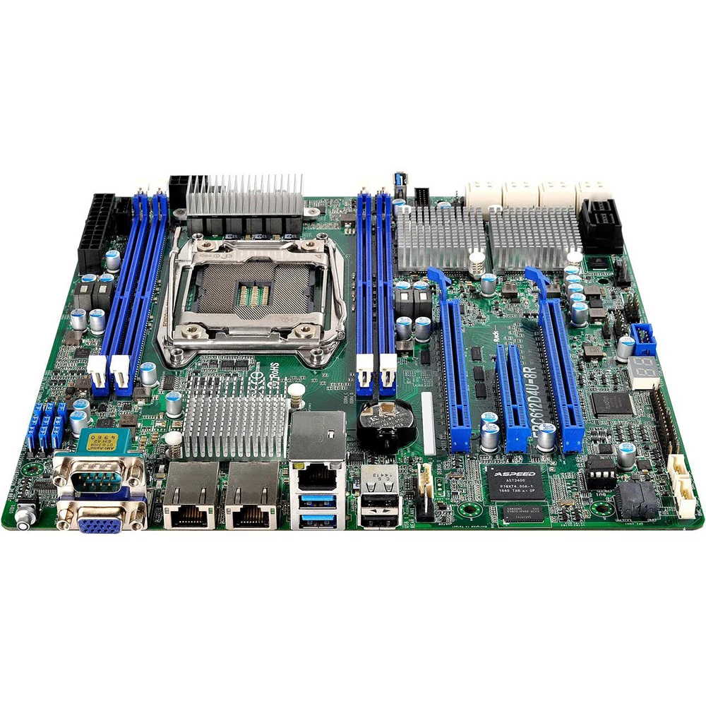 

EPC612D4U-8R DDR4 LGA2011 C612 UATX Support E5-1600 2600 V3 V4 Server Motherboard For ASROCK