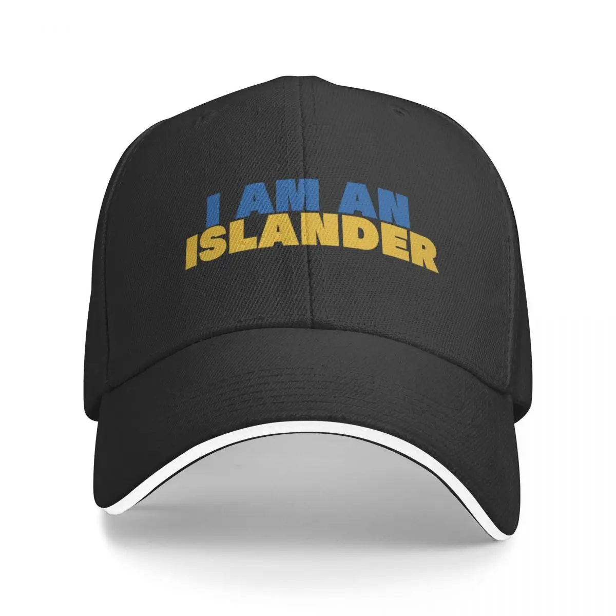 I Am An Islander Baseball Cap Luxury Brand Thermal Visor Gentleman Hat black Mens Hats Women's