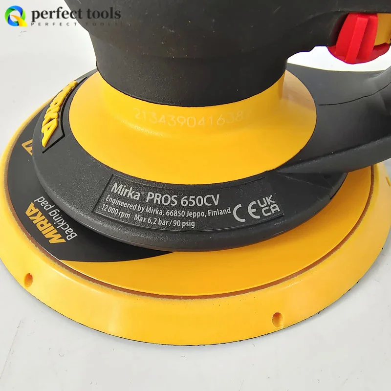 Mirka Pneumatic 6-inch Sandpaper Machine Car Putty Grinding Round 150mm Eccentric 5mm Grinding Machine