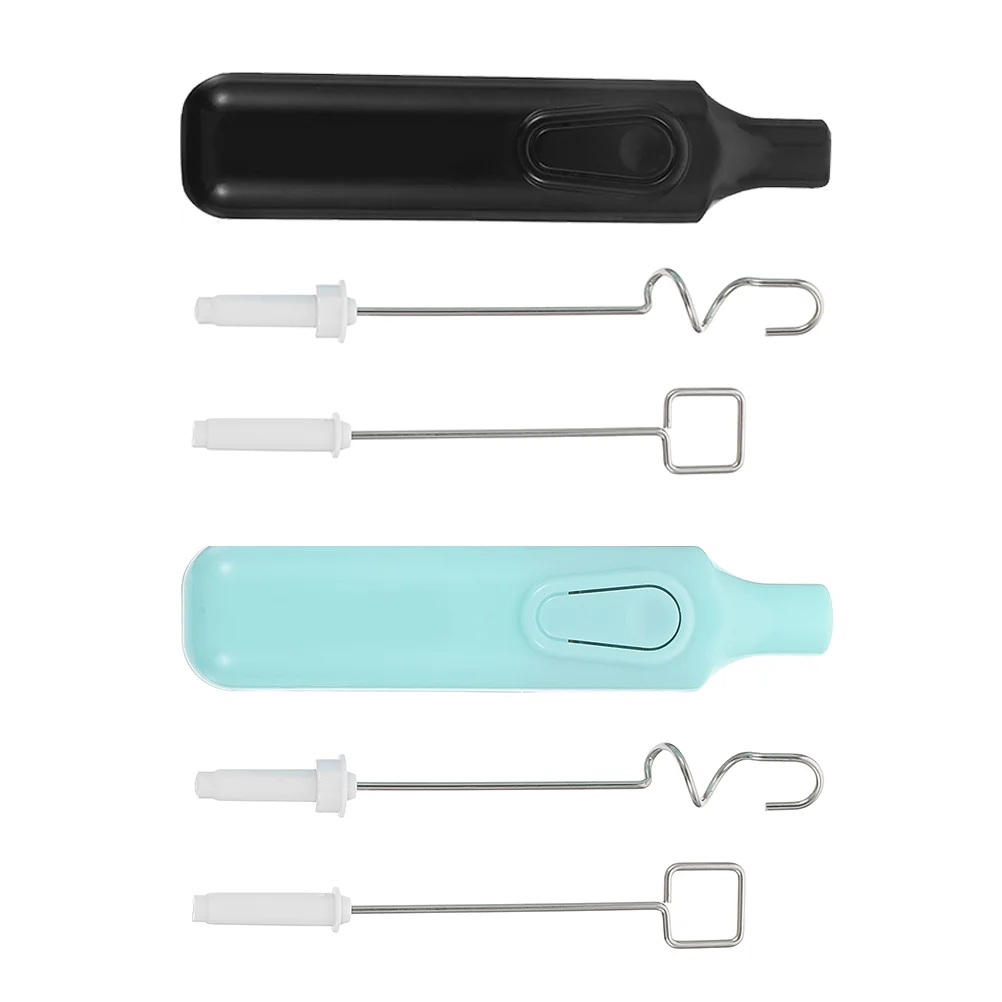 

2 Sets Paint Mixing Tool Electric Pigment Blender Portable Stirrer Mixer Lab Furniture Commercial Equipment Plastic
