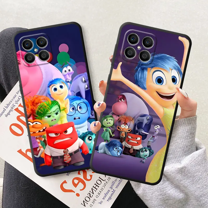 Disney Inside Out 2 Joy Phone Case for Honor X6a Magic5 Lite X8a X6 70 90 Pro X9a X8 8X X7 Magic5 Silicone Matte Luxury Cover