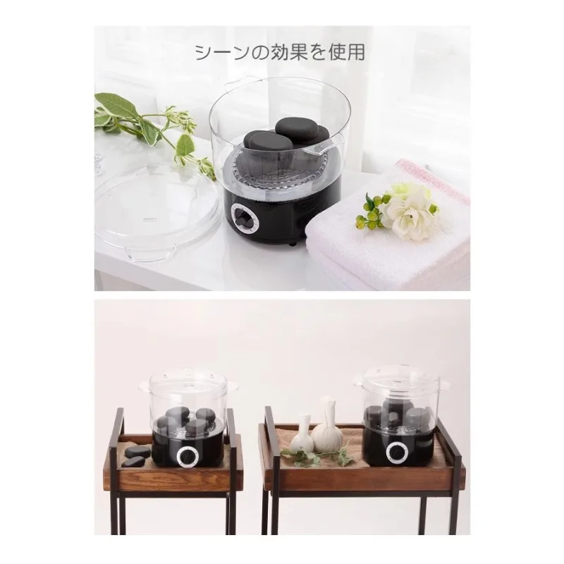 Steam stone pot; steam towel; steam therapy bag; steam hot pot for beauty salon; small heating pot