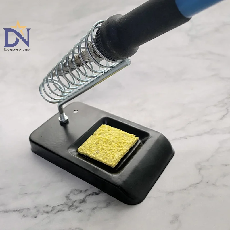 取り外し可能なはんだごて金属ベースサポート、長方形スタンドホルダー