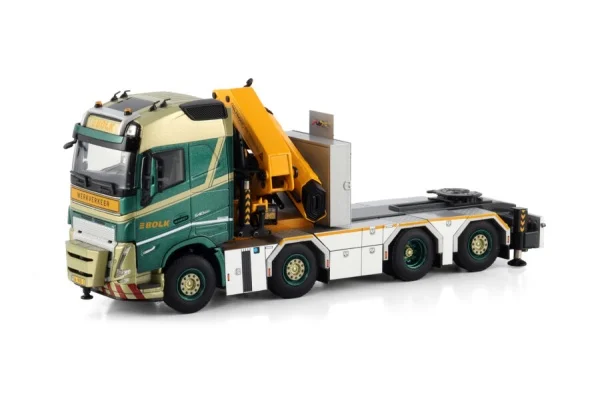 

Литая под давлением модель WSI масштаба 1:50 VO/VO FH5 8X2, ось трактора, 92002 SH, креп на грузовике, прицеп, модель из сплава, подарок 01-4392