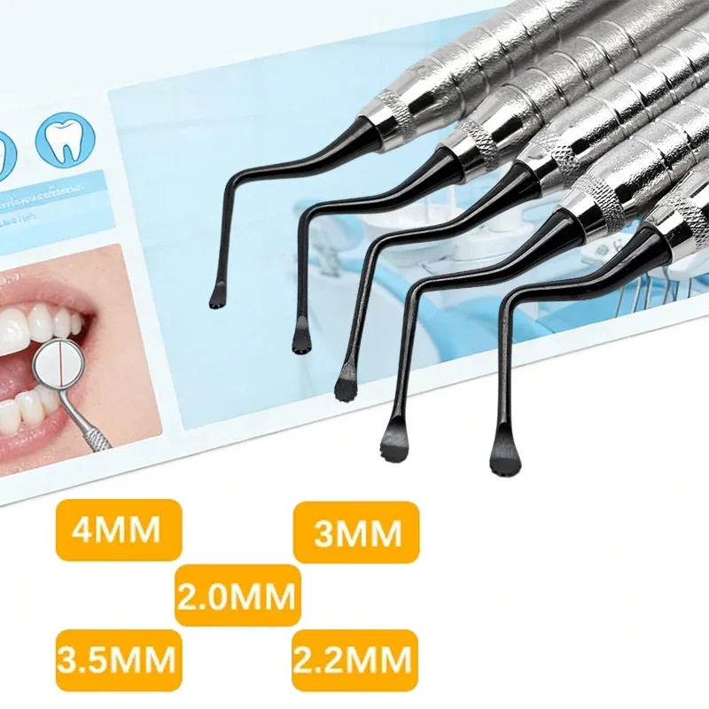 Dental Jagged Gracey Curette Periodontal Bone Curettes Perio 1pc Scaling Tool Dentist Material
