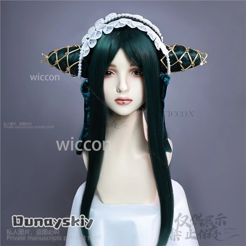 Anime Black Kuroshitsuji-levez ald Witch Sieglinde Cuts, Livan Butler Cosplay, Reen Evening fur s, Lolita Wigs for Girls, Customized