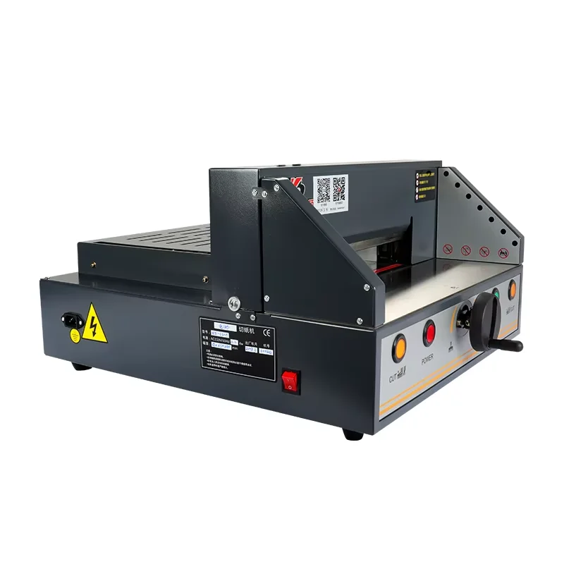 MO-330H Electric Paper Cutter Photoelectric Safety Guard Electric Paper Trimmer Manual Push Gauge Precision Cutting