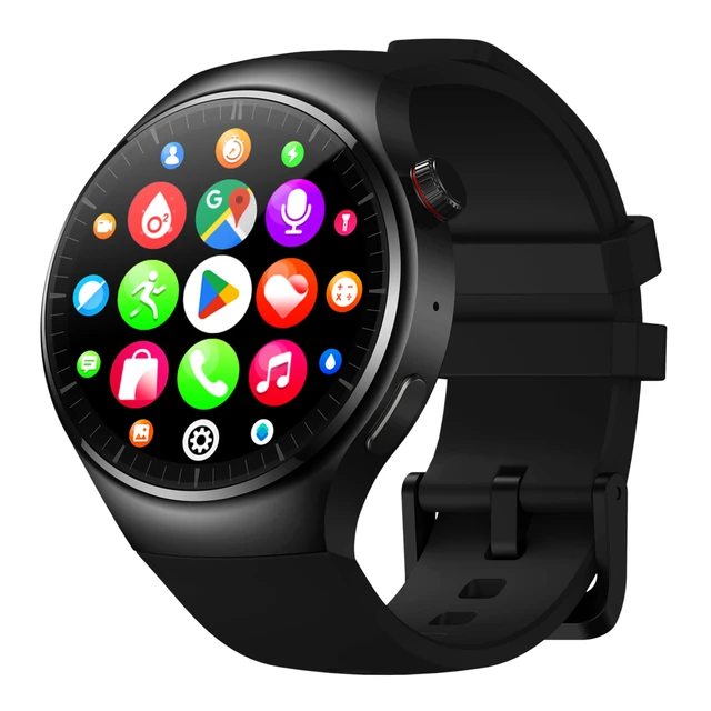 Flagship 2024 Zeblaze Thor Ultra Android Smart Watch AMOLED Screen 4G Independent Network Built in GPS 16GB Storage Google Play AliExpress