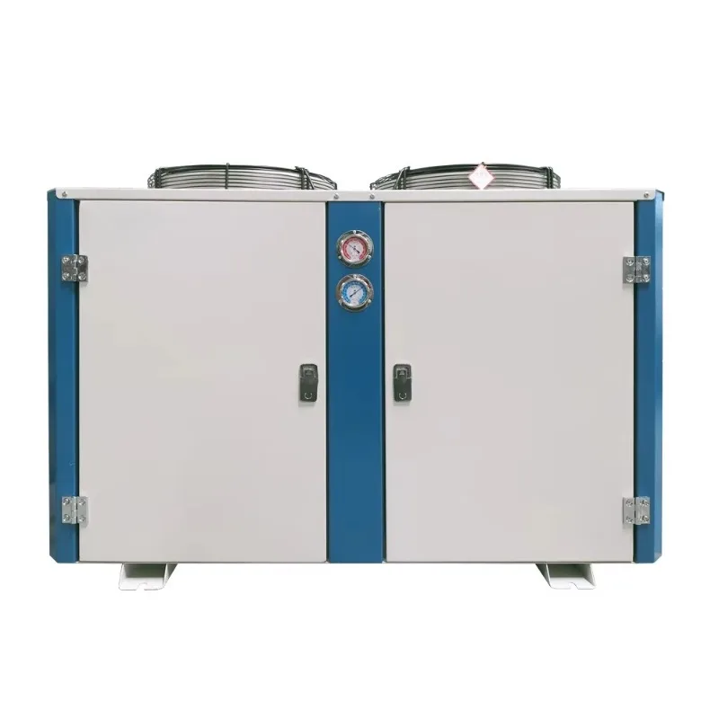 China Cold Room Industrial U Type Condensing Unit Cool Refrigeration Condenser